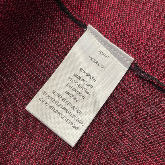 NwT Madden Girl Red and Black Bodycon Dress - Picture 4 of 4